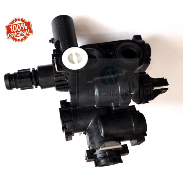 711033600 Гідроблок лівий (група подачі) в зборі BAXI Fourtech, ECO5 Compact, ECO4S / WESTEN Pulsar D (оригінал)