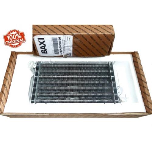 5680990 Теплообмінник первинний BAXI ECO 3, Luna 3 Comfort 280-310 Fi / WESTEN Star Digit 280-310 Fi