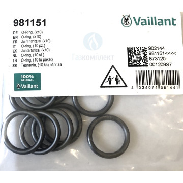 981151 Прокладка теплообменника основного VAILLANT Tec, Max