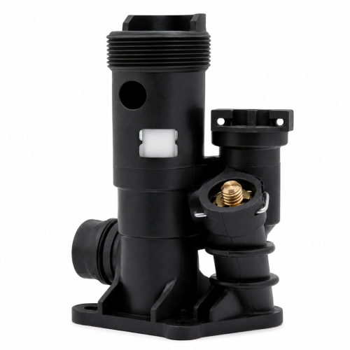 0020014168 Триходовий клапан у зборі VAILLANT Tec Pro, Tec Plus / PROTHERM Panthera V18, Lev V18 (пластик, без сервоприводу)