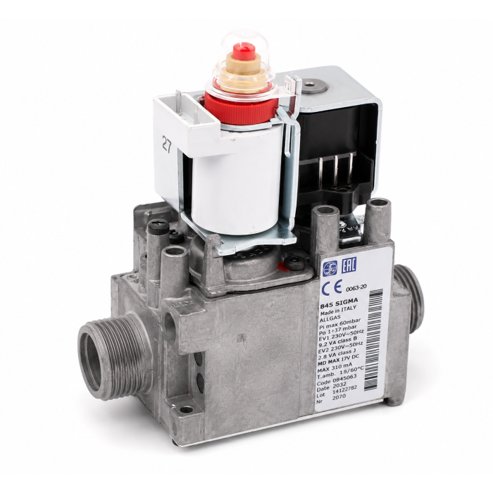 0.845.063 Газовий клапан 845 SIGMA BAXI, WESTEN, IMMERGAS (0.845.076) 0.845.063 Газовий клапан 845 SIGMA BAXI, WESTEN, IMMERGAS (0.845.076)
