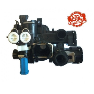 711033700 Гідроблок правий (група повернення) у зборі BAXI Fourtech, ECO5 Compact, ECO4S / WESTEN Pulsar D (оригінал)