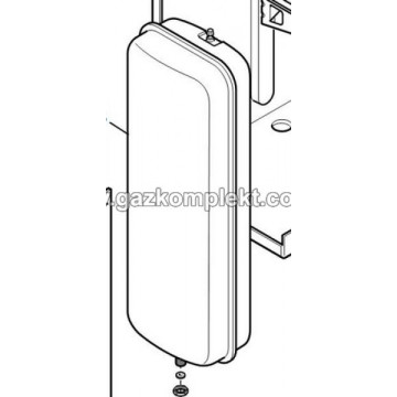 5662630 Розширювальний бак 10 л. BAXI PRIME HT 33кВт