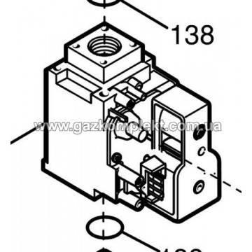 5670620 Газовий клапан BAXI LUNA HT