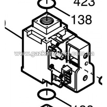 5671930 Газовий клапан BAXI PRIME HT