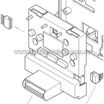 S1072300 Плата інтерфейсна SAUNIER DUVAL Isofast (E.H-MOD)